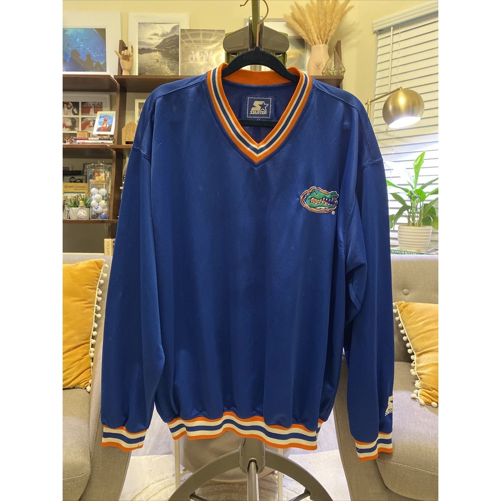 Vintage Florida Gators Starter Pullover Sweater  V Neck